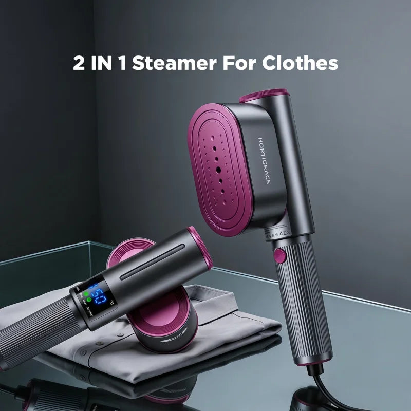 Travel-Ready Garment Steamer & Iron