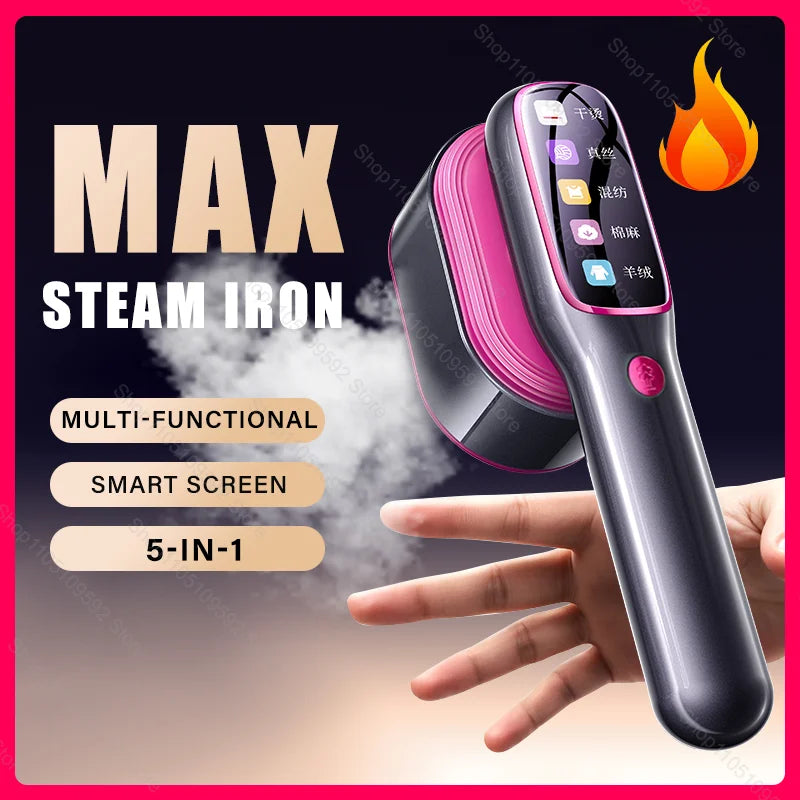 Travel-Ready Portable Garment Steamer
